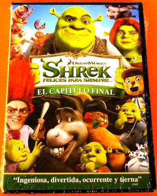 SHREK 4 FELICES PARA SIEMPRE / Shrek Forever After (DVD R2) Eng. Esp. Cat.