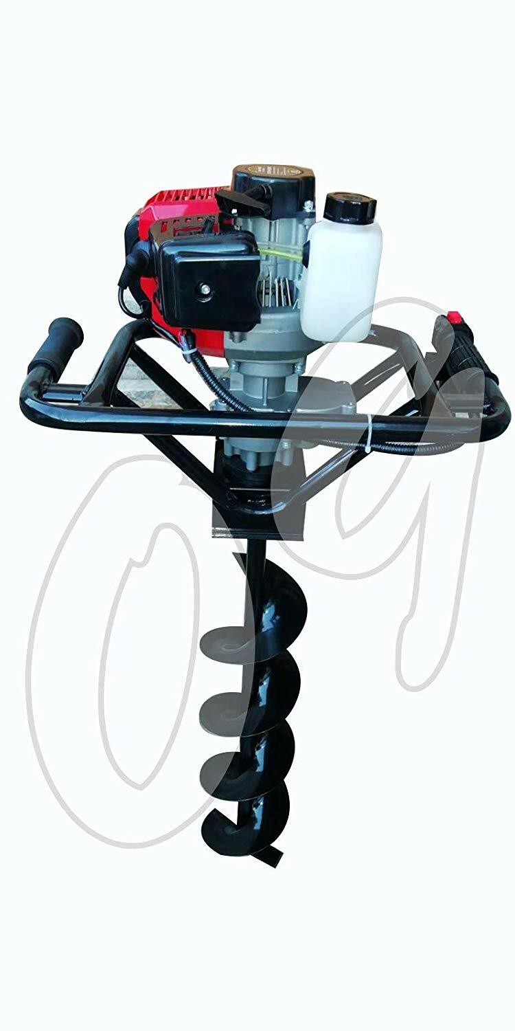 Mototrivella a Scoppio 52cc Professionale con Punta 15cm e Prolunga 40cm - 3