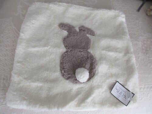 NWT Decor Steals Soft Sherpa Bunny 18" Pillow Cover - Easter, Nursery