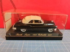 Solido Age D'or 1:43 Buick Super 1950 Cabriolet Black Cream 4511 Diecast Vgc