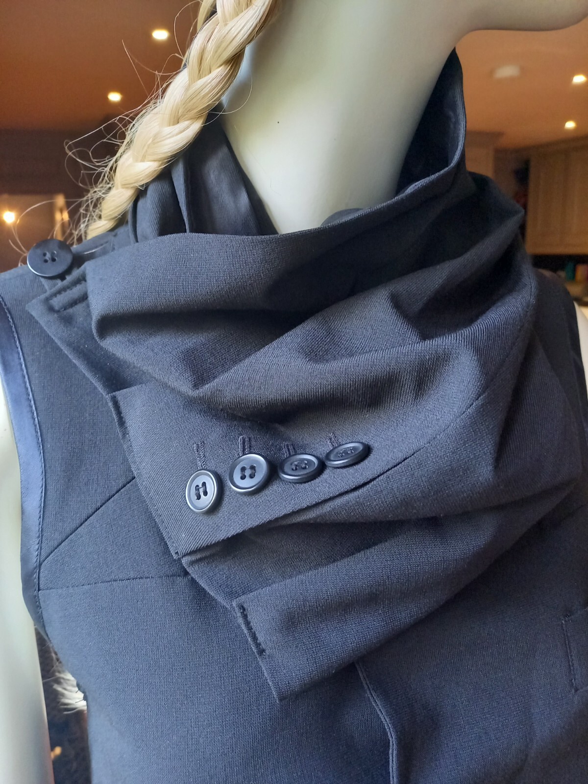 Junky STYLING One Off Unique Waistcoat. Size S image 6