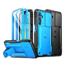 For Samsung Galaxy A16 5G A26 Case Poetic Built-in Screen Cover with Kickstand