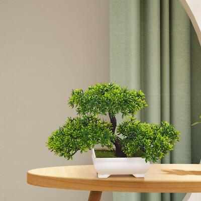 Knstlicher Bonsai-Baum im Topf, japanische Kiefer fr Wohnzimmer, | eBay.de