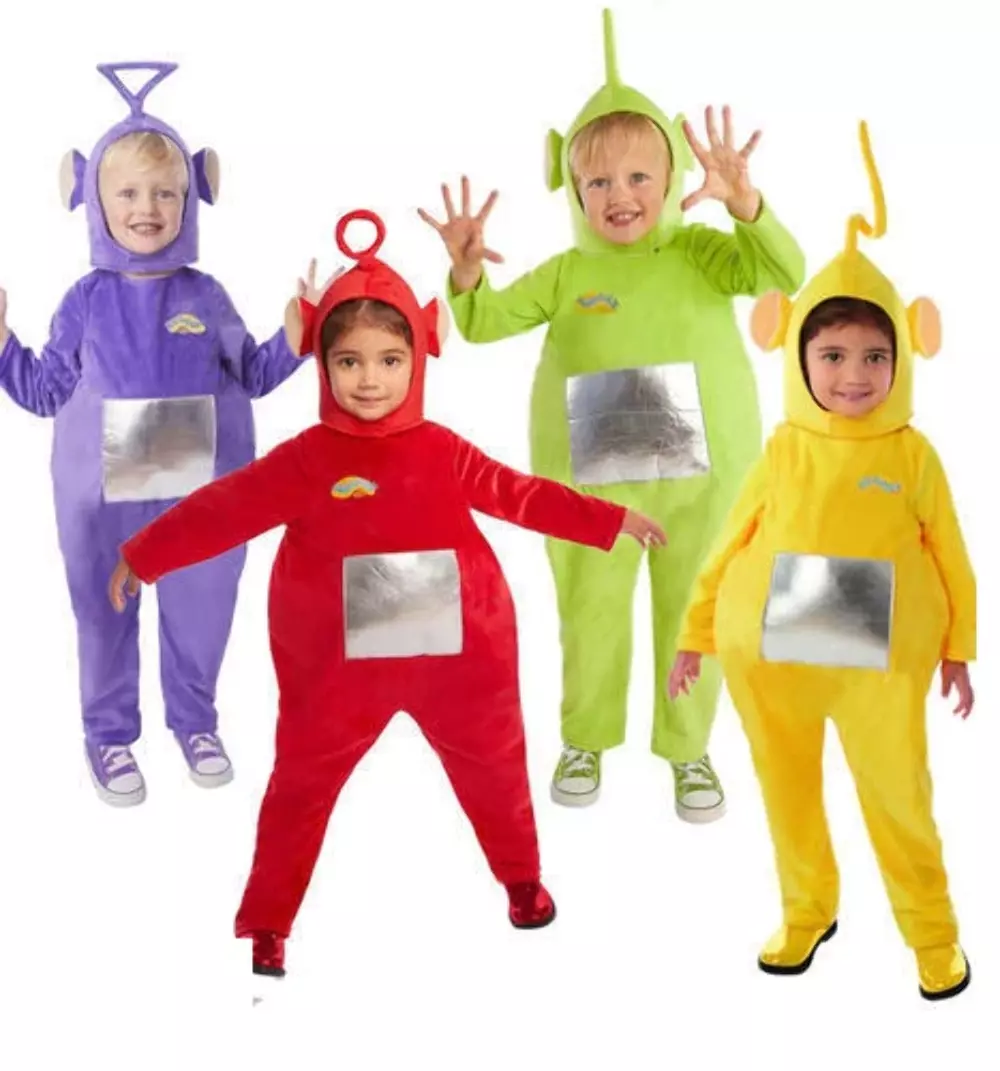 Eletubbies con licencia Teletubbies Niño Pequeño Vestido Disfraces Niños  Dibujos Animados Niños Niñas Tellet