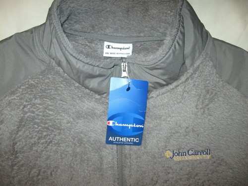 John Carroll University Blue Streaks Fleece Jacket Coat Zip Women's 2XL NWT JCU - Picture 2 of 5