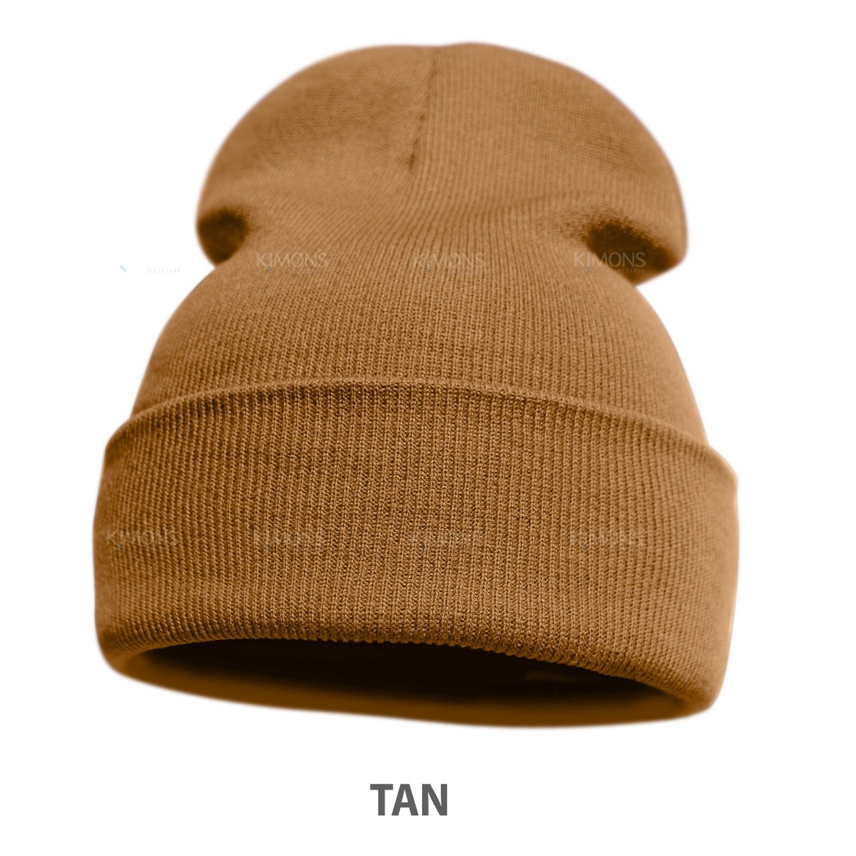 Beanie Hat Cap Plain Knit Skull Cuffed Winter Warm Slouchy