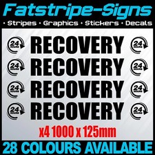 Recovery Truck Stickers Graphics Decals 24 HOUR fits TRANSIT SPRINTER MASTER