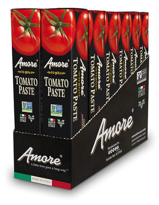 Vegan Tomato Paste in a Tube - Double Concentrated, Non GMO Certitied and Made i