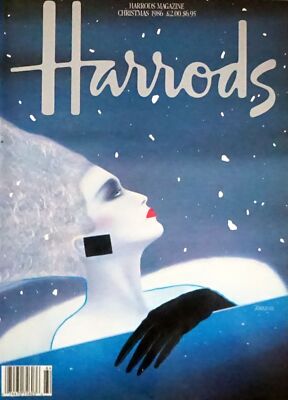 ~ VTG  Rare Huge Harrods XMas 224 Pgs Catalog  Magazine 1996 Ex to Mint ~