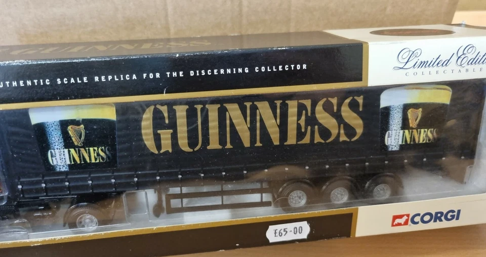 Corgi 1:50 Guinness 75407 Leyland DAF Curtainside - Image 2 of 4
