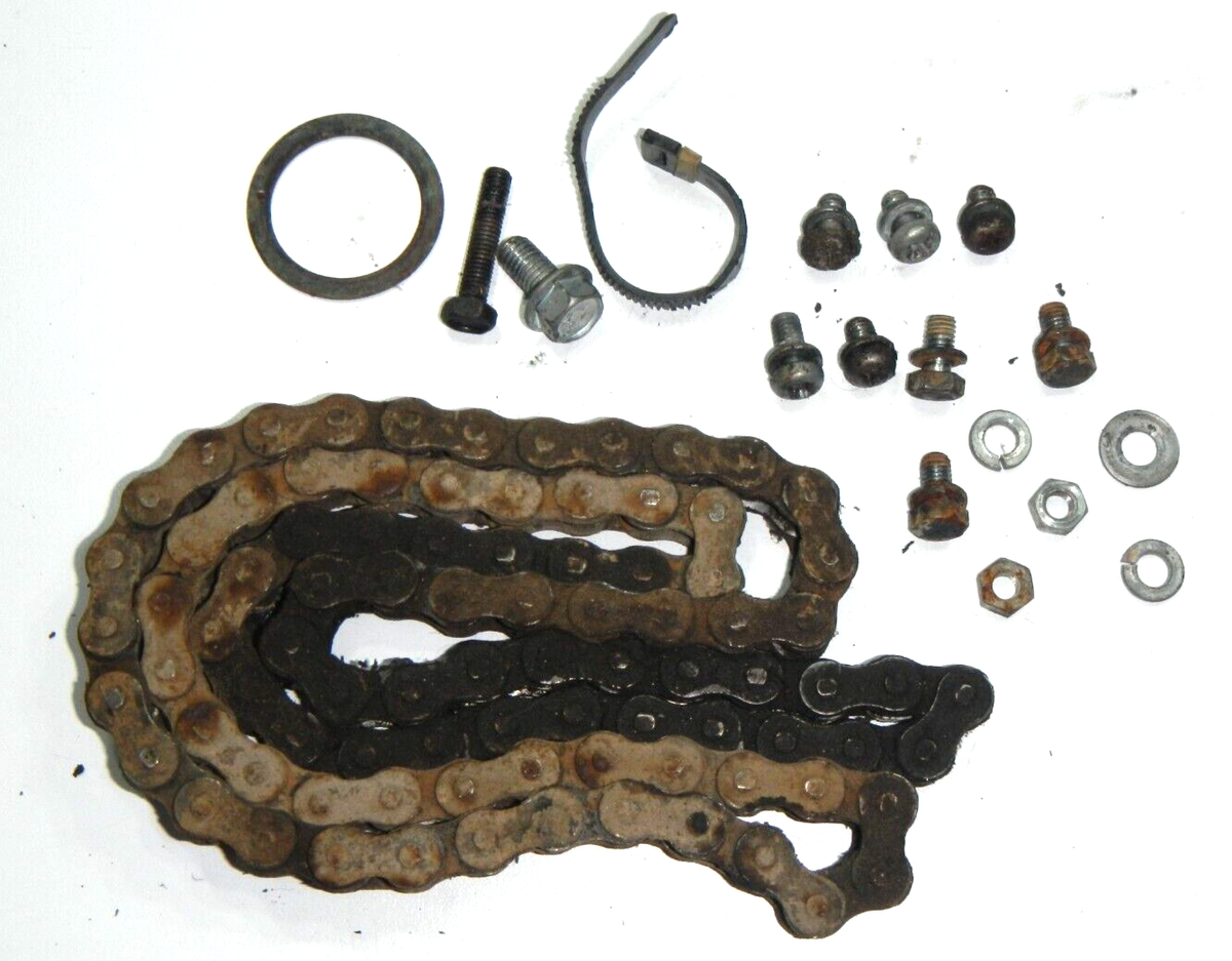 kurasa72 ① Drive Chain Frame Parts Lot 1971-1975 Kawasaki MT1 75 KV75 #2 | eBay