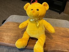 Yellow 6" Plush Teddy Bear Stuffed Animal Toy