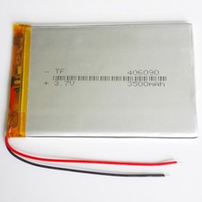 3.7V 406090 3500mAh LiPo Polymer Rechargeable Battery For Tablet PC Mobile Phone
