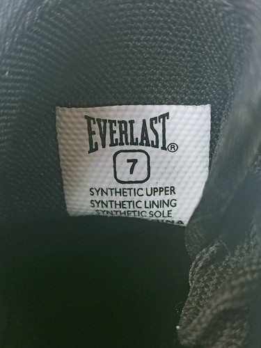 Everlast Womens Black Size 7 Hardwick Sneakers Worn Once Indoors - Picture 8 of 11