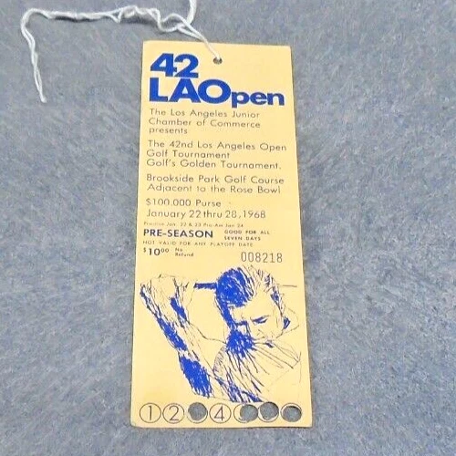 Billy Casper Golf Fan Tickets