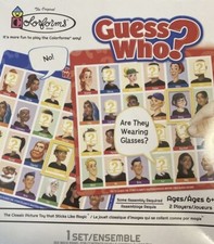 The Original Colorforms : GUESS WHO - Miniature Game Set - New in Box