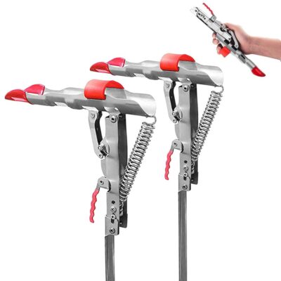 Pack Automatic Spring Fishing Rod Holder Heavy Duty Stainless