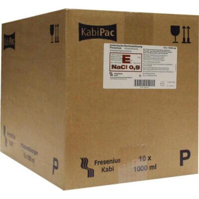 KOCHSALZLÖSUNG 0,9% Plastikfl.Fresenius 10X1000ml PZN 809138