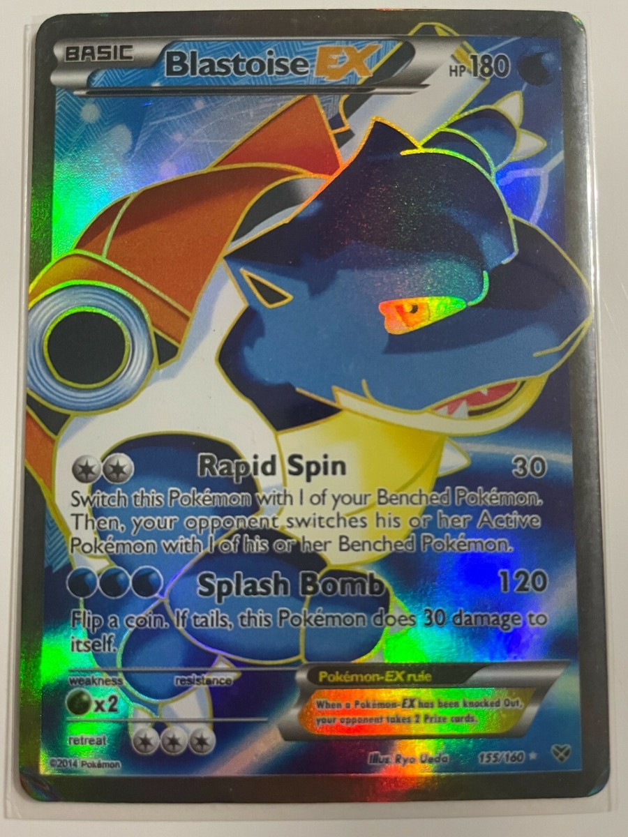 pokemon shiny blastoise card Pokemon Blastoise Card Credit Card Skin