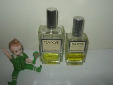 Tea Rose by The Perfumers Workshop Ltd Eau De Toilette Spray Set 2 Used Bottles