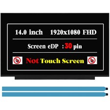 14.0" FHD for HP 14-FQ 14s-fq0000 LED LCD Display Non-Touch Screen Replacement