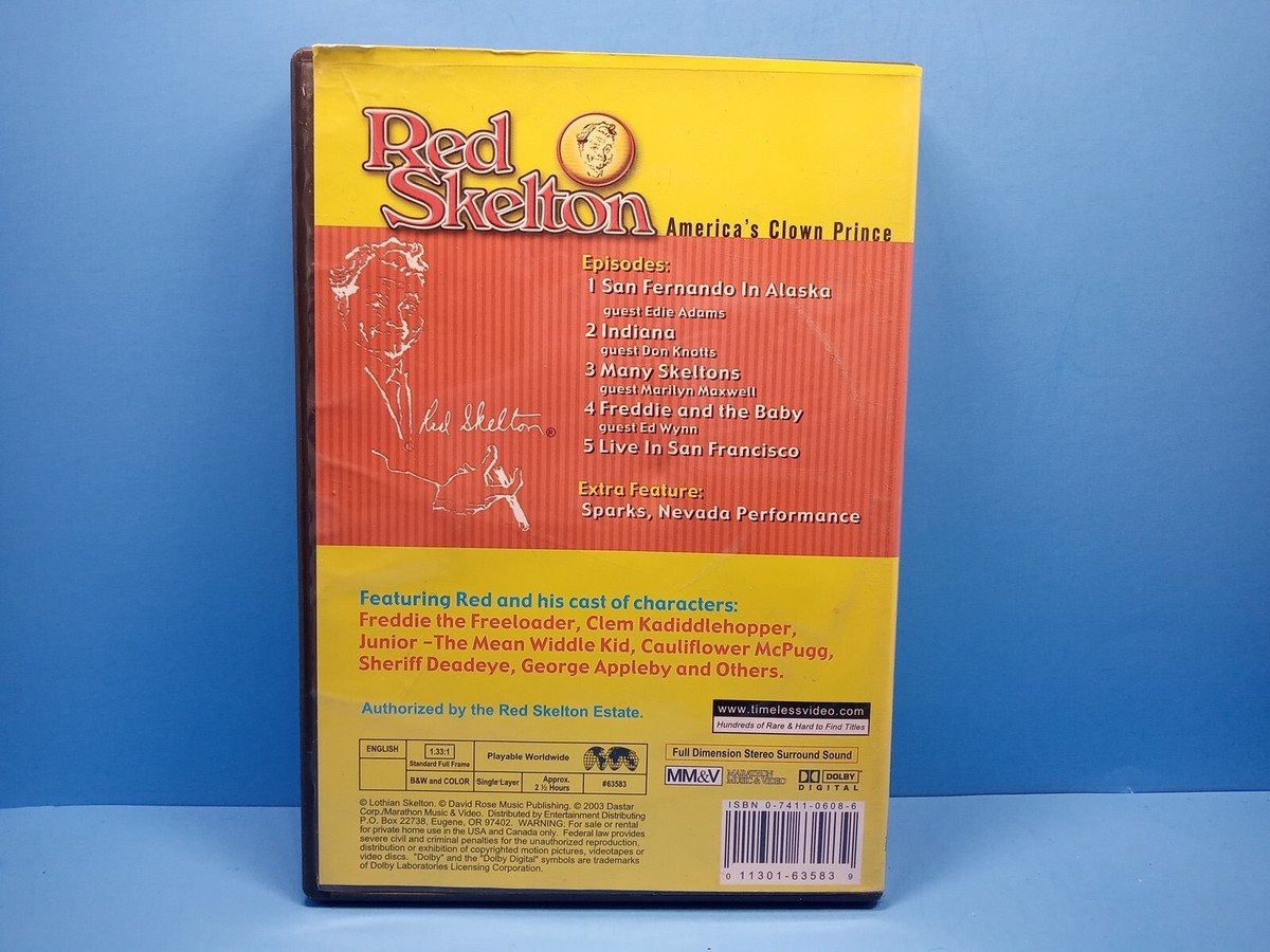 Red Skelton: America's Clown Prince (DVD, 2005) 11301635839