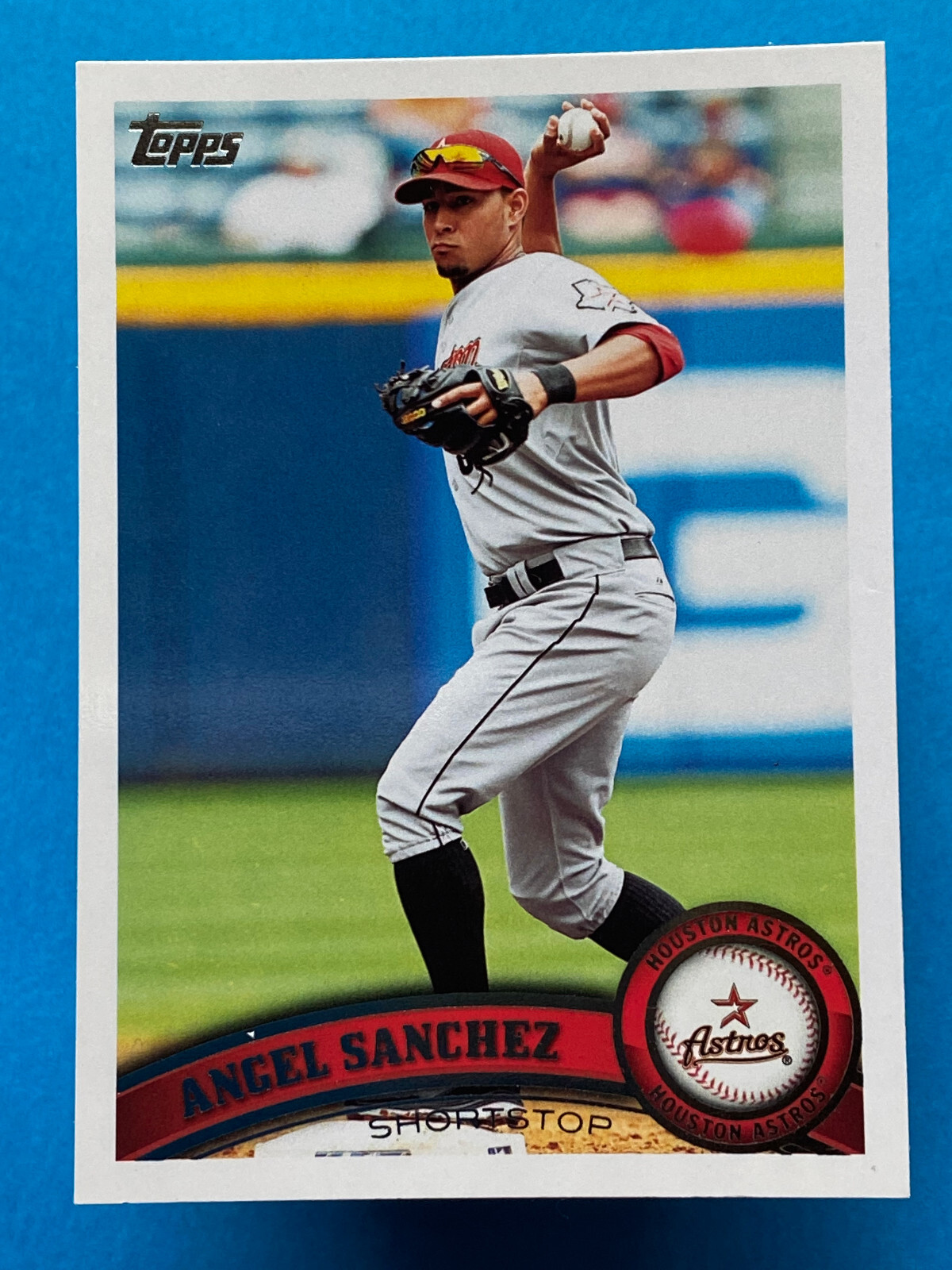 11 Topps Update Angel Sanchez Us46 Ebay