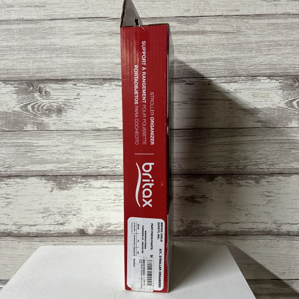 Britax Stroller Organizer with Insulated Cup Holders LG Center Compartment New - Image 3 of 4