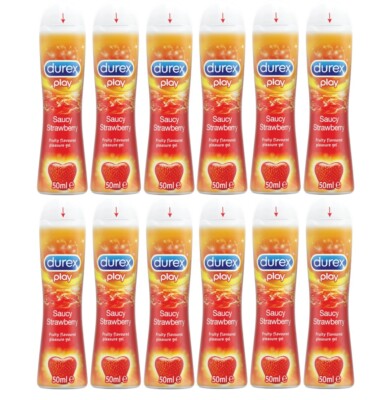PLAY STRAWBERRY Intimate Lubricant Intimate Lubricants Durex - Perfumes