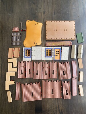 Pièce Détachée Playmobil : Petite Passerelle Pour Le Fort Brave - Réf. 5245/3268/4072/6001/6427 - Occasion