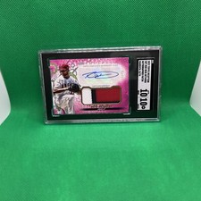 2022 Topps Inception 🔥pink /75 Reid Detmers #IAP-RDE Rookie Patch Auto RC 🔥
