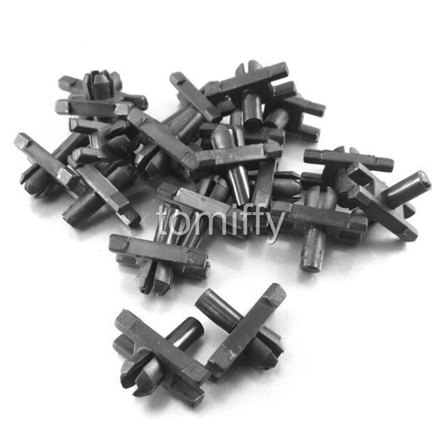 30 Pcs For BMW E10 1602 2002 2002Tii Body Side Moulding Clips Upper Belt Molding - Imagem 2 de 4