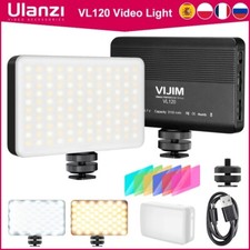 Ulanzi Vijim VL120 3200K-6500K LED Video Light with Softbox RGB Color Filters