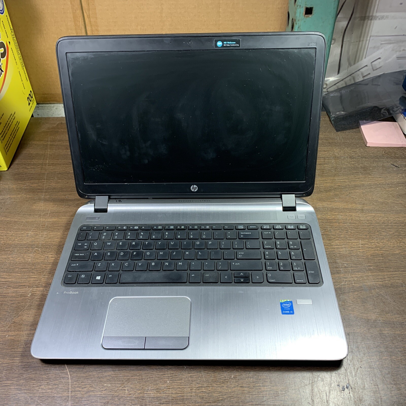 HP ProBook 450 G2 Laptop - Intel Core i3 1.7GHz 8GB RAM-image