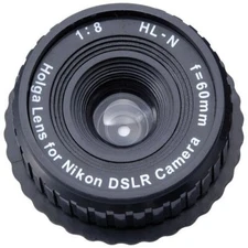 Holga 60mm f/8, Manual Focus Lens for Nikon DSLR Camera