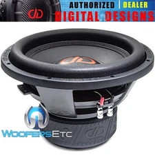 DD AUDIO 612F-D4 12" SUB WOOFER 3000W DUAL 4-OHM CAR SUBWOOFER BASS SPEAKER NEW