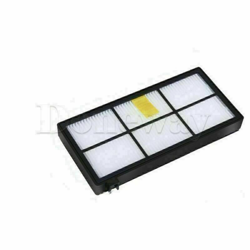 Kit 14 Pezzi Spazzole Laterali E Filtri HEPA Per IRobot Roomba Serie 800 E 900