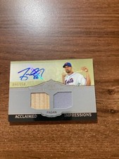 2011 Topps Marquee Acclaimed Impressions  Relic Autographs Angel Pagan (44/150)