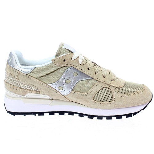 Saucony Shadow Original Beige - Donna Scarpe Sneakers Sportive - Imagen 2 de 4