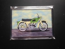 Ariel Golden Arrow classic motorcycle clear rigid plastic Fridge magnet