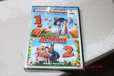 Factory Sealed Cloudy Collection Double Feature DVD