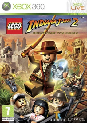 LEGO Indiana Jones 2: The Adventure Continues (Xbox 360) PEGI 7+ Adventure - Image 1 of 2