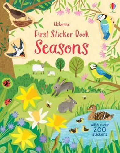 Holly Bathie First Sticker Book Seasons (Tascabile) First Sticker Books