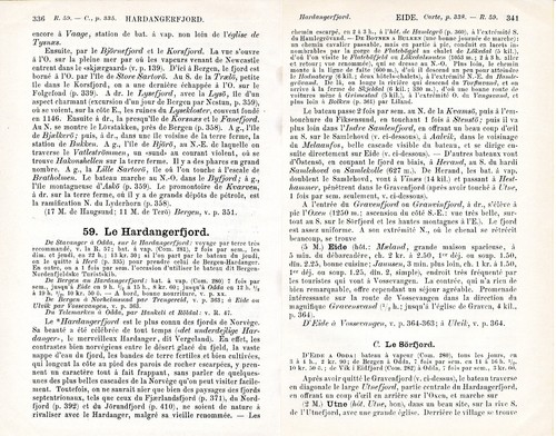 Norvège Norge Hardanger 1919 pt. cartes orig. (2) + guide (15 p.) Odda Eidfjord - Picture 3 of 3