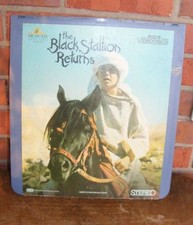 The Black Stallion Returns CED Capacitance Electronic Disc RCA VideoDiscs MGM/UA