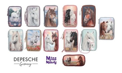 DEPESCHE- FEDERTASCHE - FEDERMÄPPCHEN - MISS MELODY- GROSSE AUSWAHL# NEU OVP