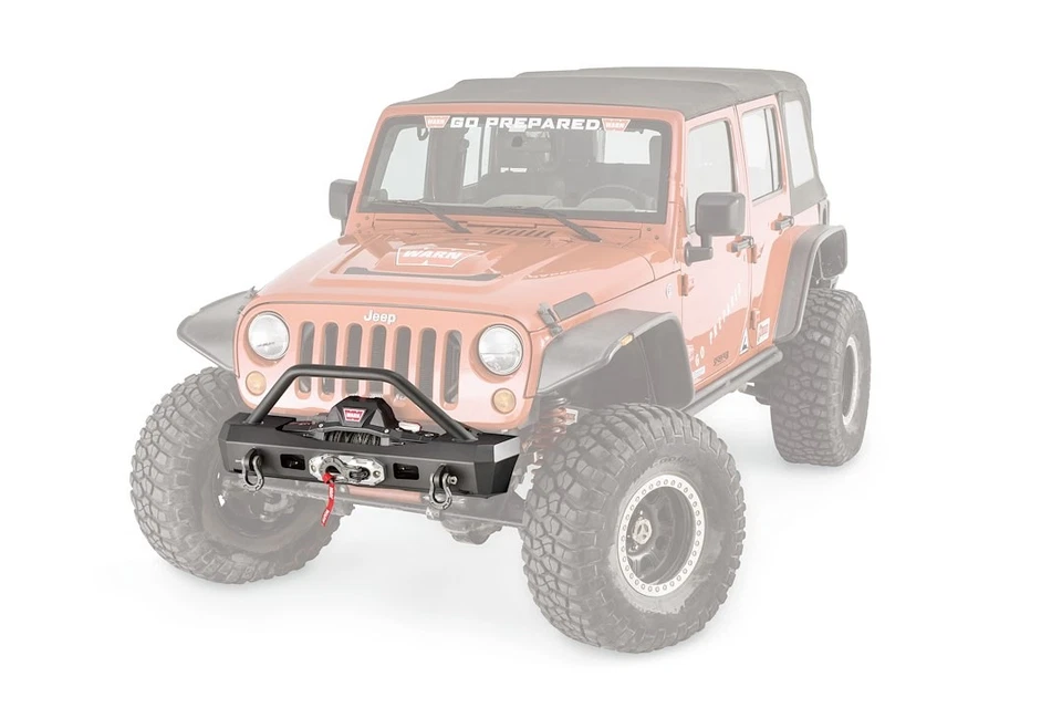 Warn 101450 Elite Series BUMPER JEEP FRONT Foto 3 de 4