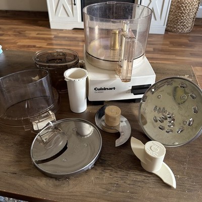 Cuisinart DLC-10C Plus Pro Classic Food Processor. Vintage Made In The USA  