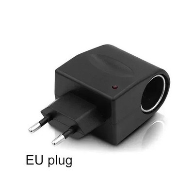 1 Stück 220V-12V AC/DC Netzadapter Auto Zigarettenanzünder EU Stecker