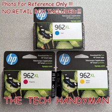 3-PACK HP GENUINE 962XL COLOR INK NO RETAIL BOX OFFICEJET PRO 9020 9020e 9022e